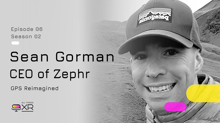 Sean Gorman, CEO of Zephr - GPS Reimagined